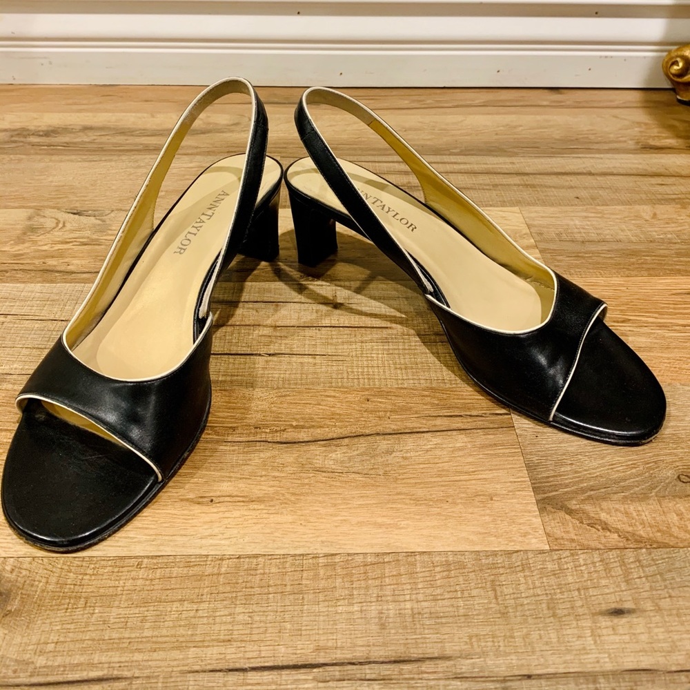 Ann Taylor Slingback Heels